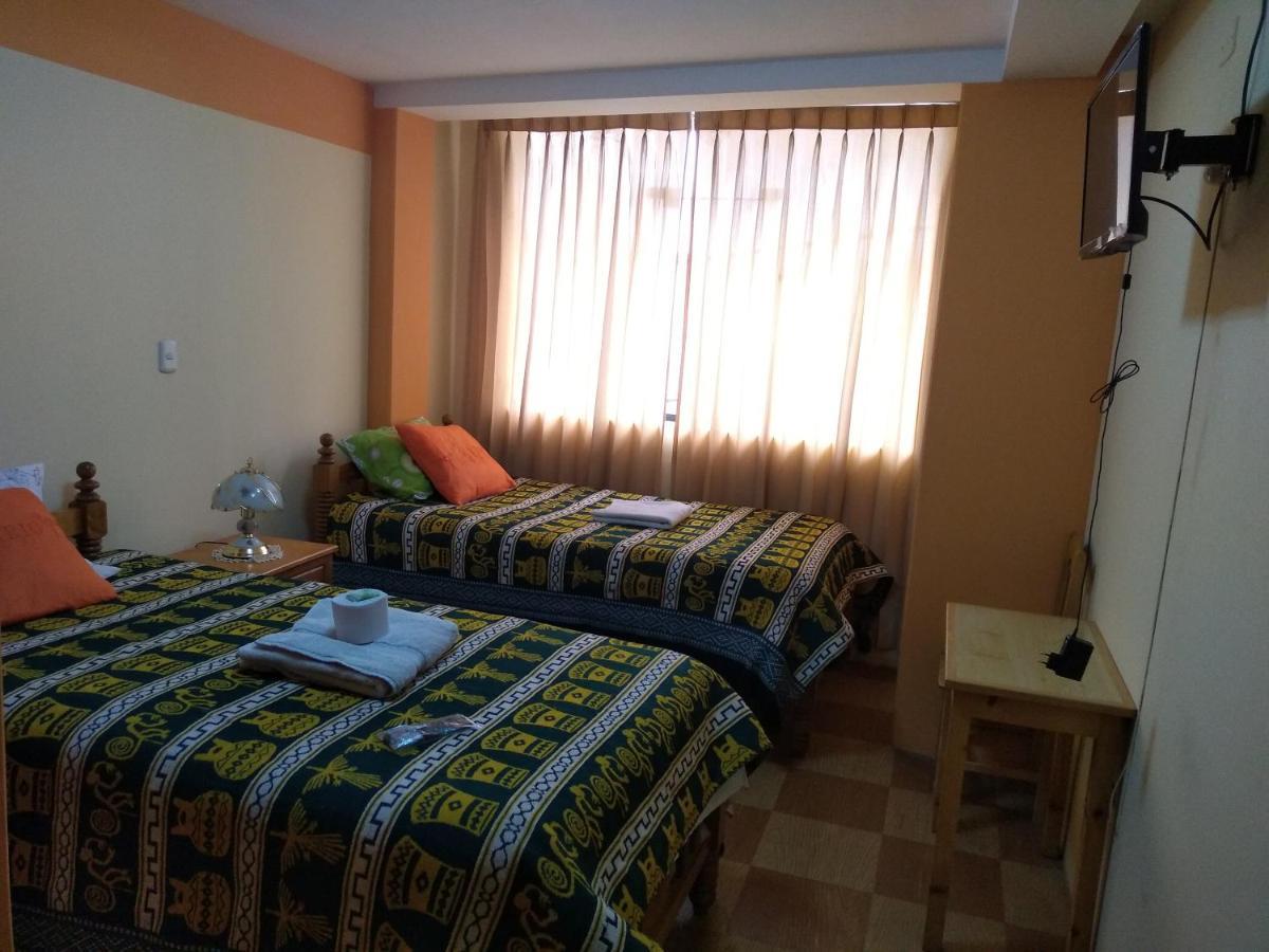 Hostal Vista Al Lago Titicaca Puno Exteriör bild